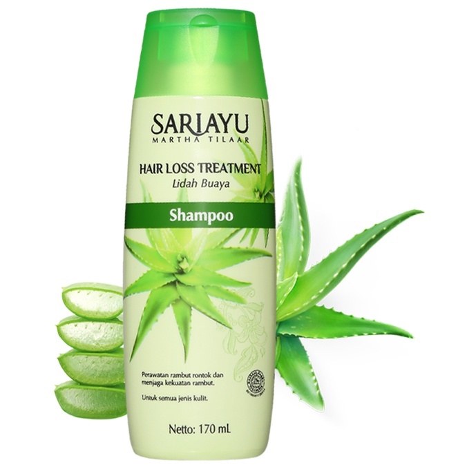 SARIAYU SHAMPO 170 ML - SAMPO SARIAYU LIDAH BUAYA, URANG ARING, WORTEL, MERANG