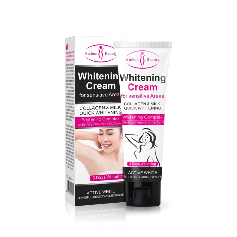 Aichun beauty whitening cream Krim pemutih tubuh Melembabkan kulit halus BODY WHITENING CREAM