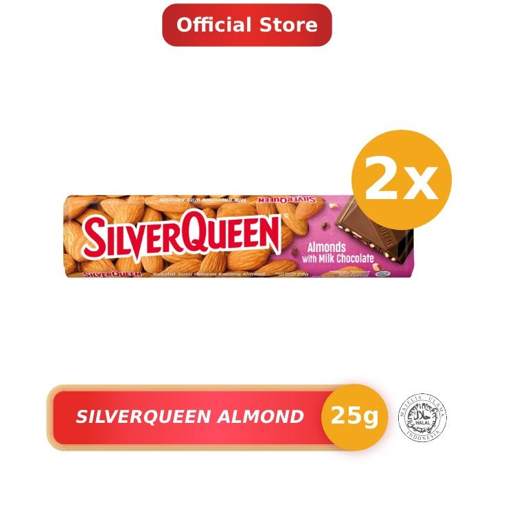 

Star seller--Silverqueen Almond 25 g x 2 pcs