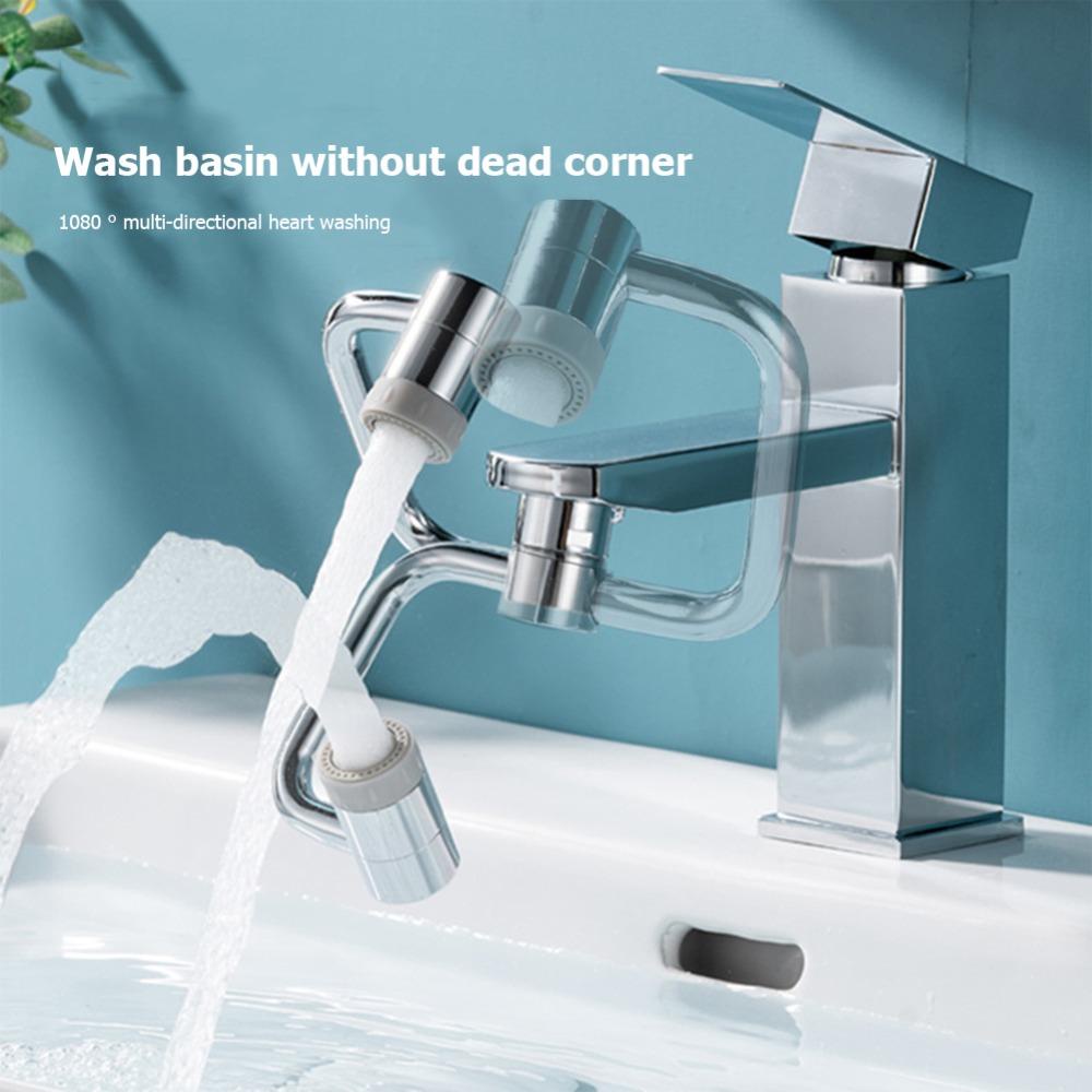 Populer Kran Dapur Universal1080° Keran Kamar Mandi Kepala Bubbler