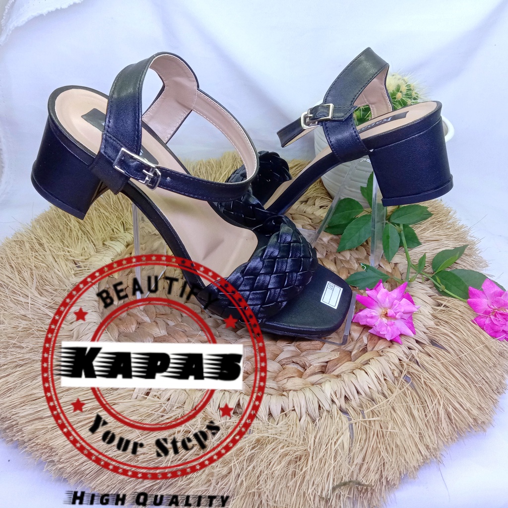 Sandal Heels Tali Kepang Ks083