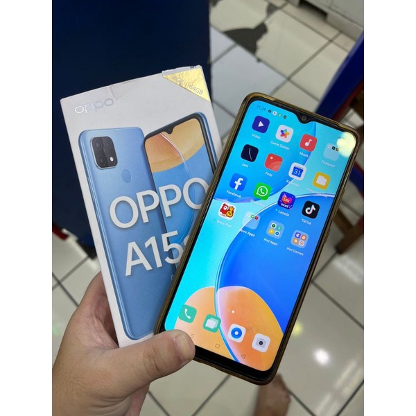 [SECOND] OPPO A15s 4/64 GB GARANSI RESMI OPPO INDONESIA