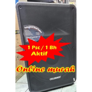 speaker aktif celebress full ram 15 inch 1 buah 1000 watt original
