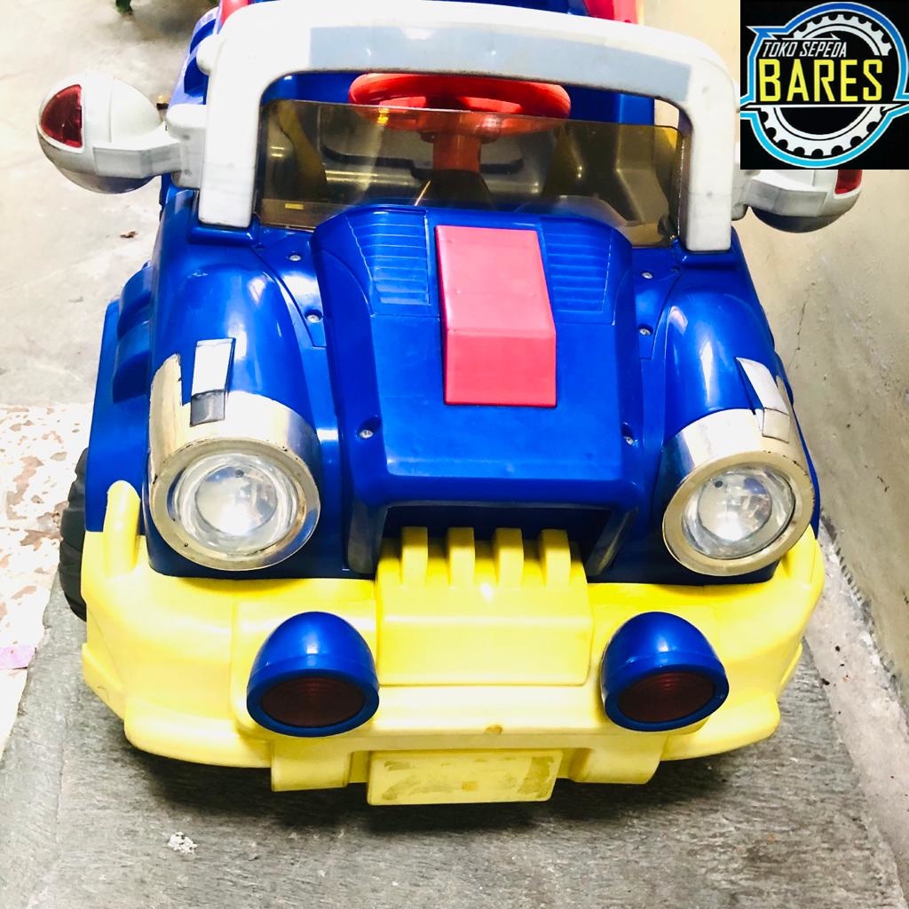 Mainan Anak Mobil Mobilan Mini Jeep Aki Wimcycle Marvel Heroes
