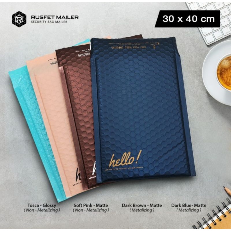 Amplop Bubble Mailer RUSFET PREMIUM Mix Color