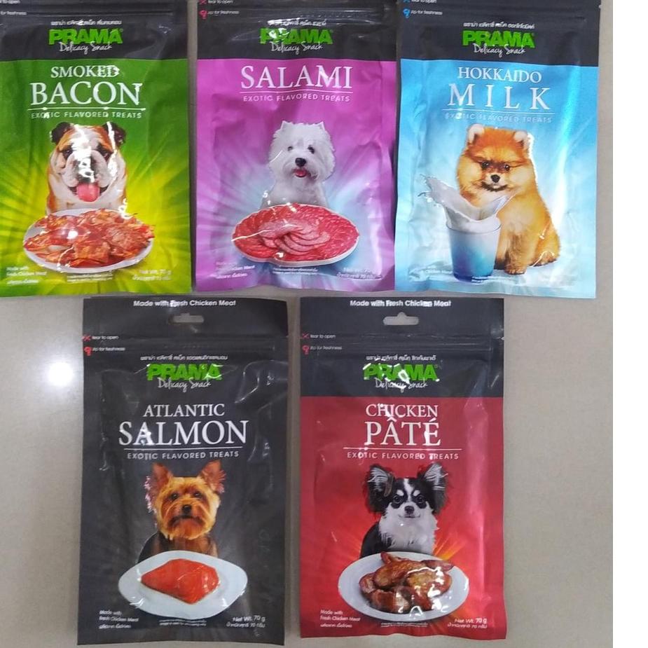 

ヰ PRAMA 70GRM ALL VARIAN /SNACK ANJING ㄴ