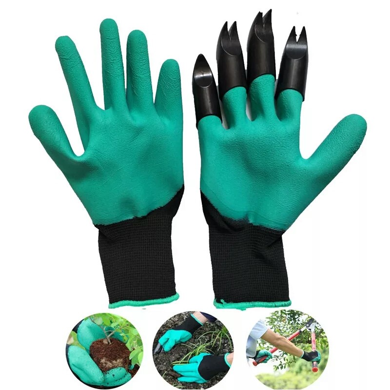 SARUNG TANGAN CAKAR BERKEBUN GARDENING GLOVES garden taman gali tanah