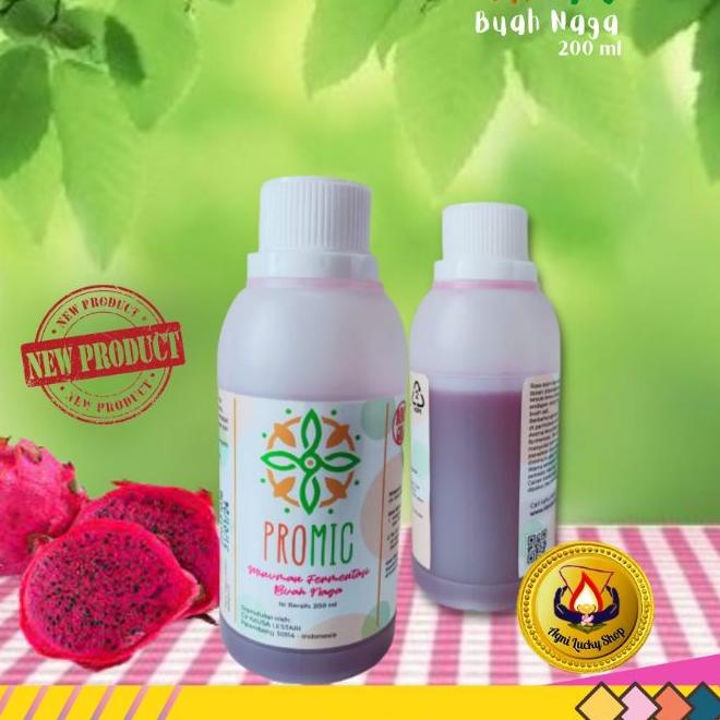 

Grosir Promic Probiotik Microba + Enzim Buah Naga Minuman Kesehatan Berkualitas 200 ml FG3++