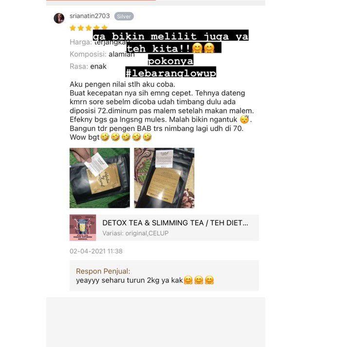 

10.10 MALL DETOX TEA DOUBLE STRONG/ SLIMMING TEA 5X LEBIH CEPAT TURUN/TEH HERBAL/ DETOXTEA AMPUH MELUNTURKAN LEMAK murah