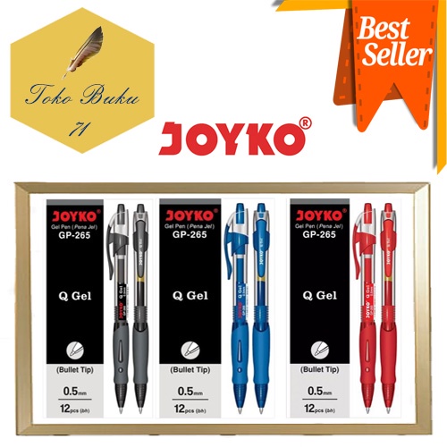 

PULPEN JOYKO GP-265 / PEN / PENA JOYKO Q GEL 0.5mm [12 PCS]