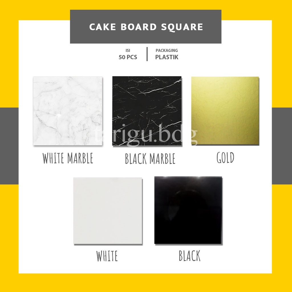 ALAS KUE MOTIF - CAKE BASE TATAKAN KUE - GOLD CAKE BOARD MARBLE ALAS PAPAN KUE TATAKAN KUE