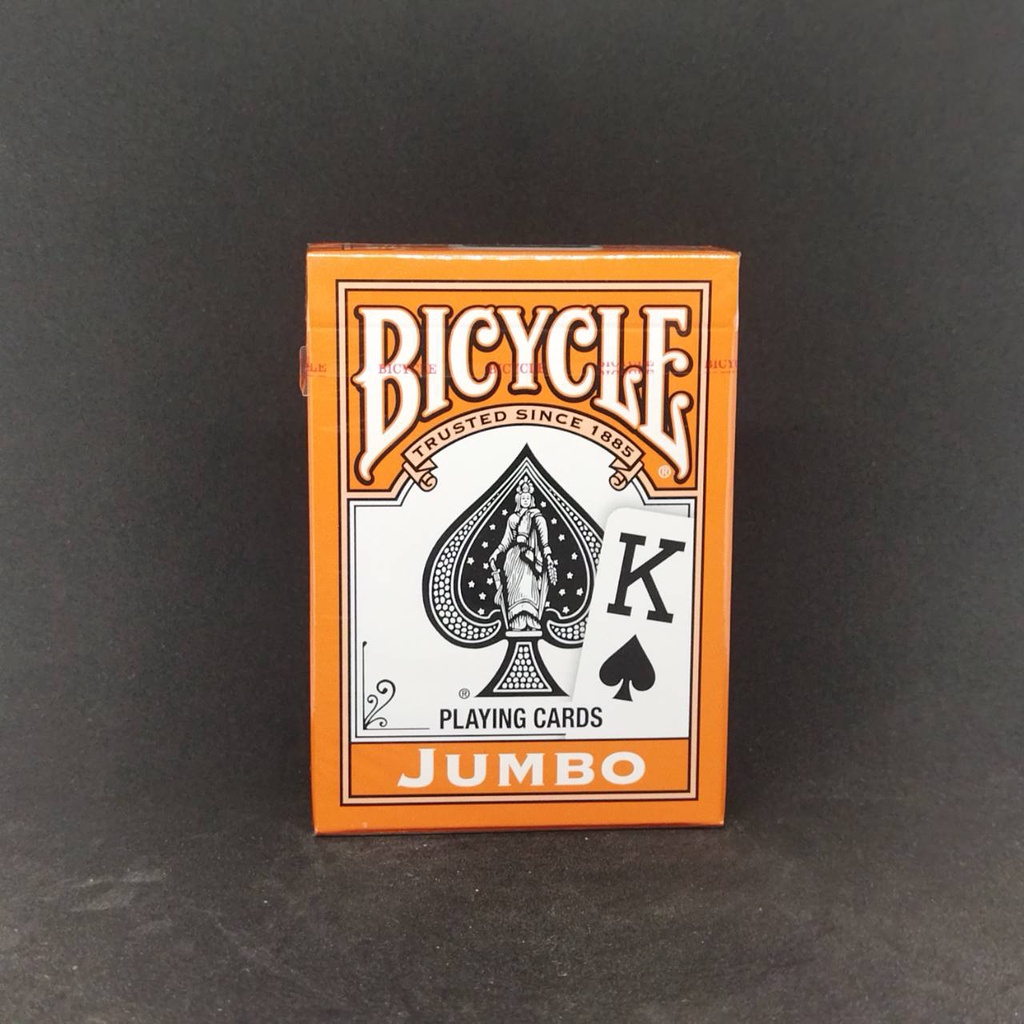Bicycle Nertz Orange Playing Card - Kartu Remi