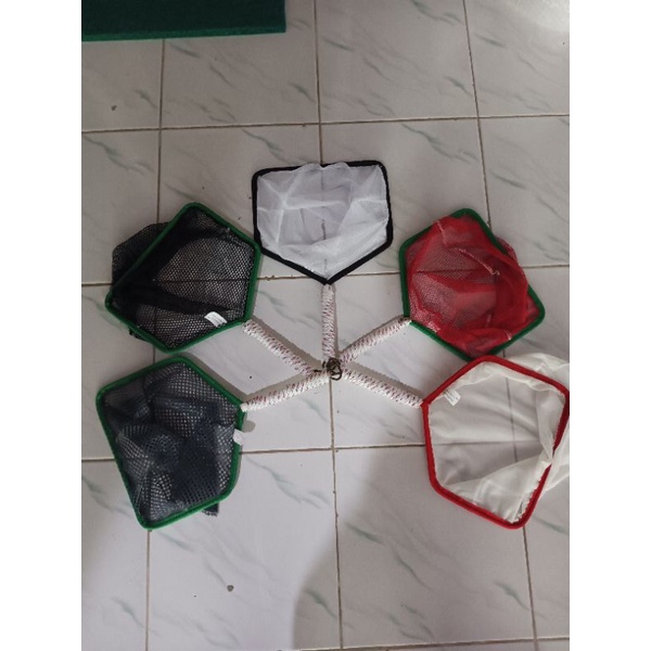 serokan ikan cupang cacingsutra bibit ikan lele koi serok kutu air 25cm