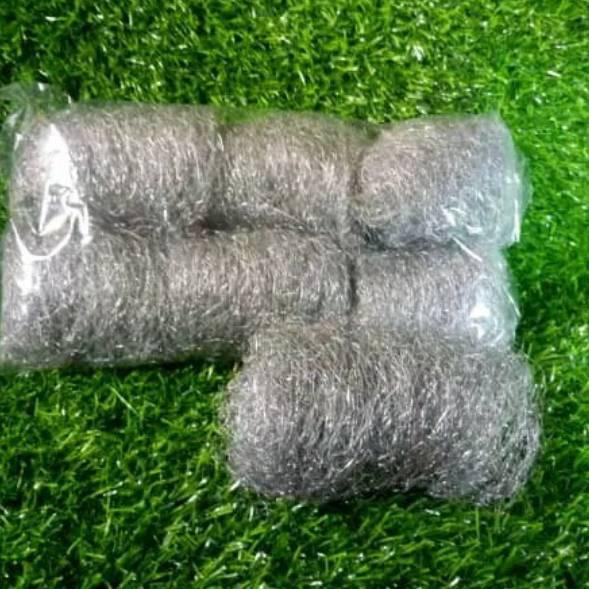 Belanja Nyaman--Steelwool Kasar Steel wool untuk Knalpot Amplas Besi Kayu Serabut Baja Diorama Pohon