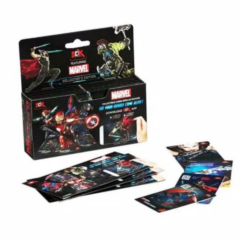 KARTU 5DX MARVEL / AVENGERS AR 1BOX(10PACK)