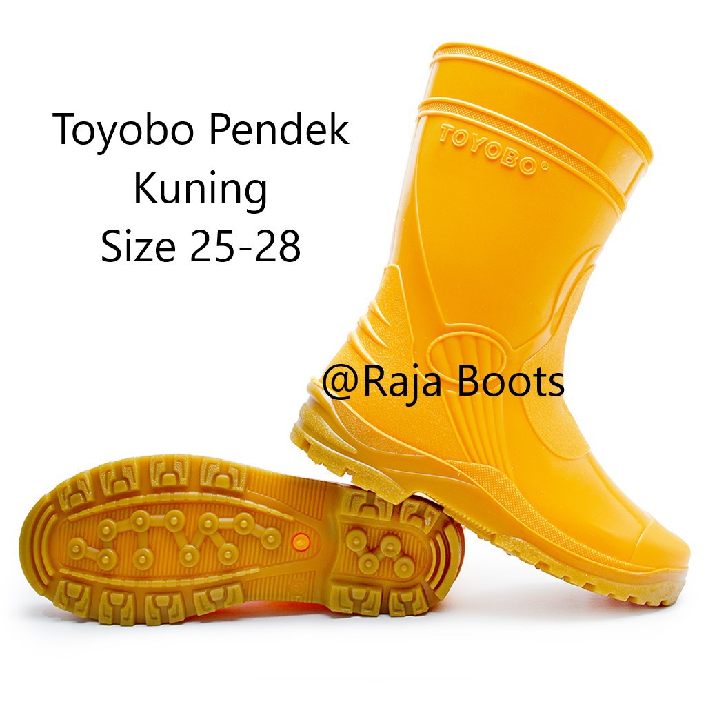 Sepatu Boot Pendek Toyobo &amp; MaxSafe Kuning