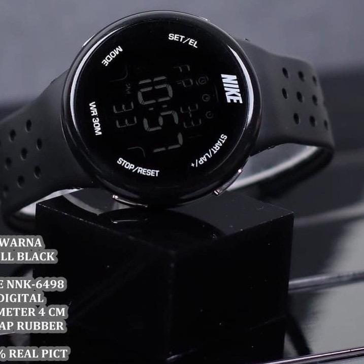 [CODEER18] JAM TANGAN WANITA NIKE RUBER BULAT| JAM TANGAN FASHION [4HD]