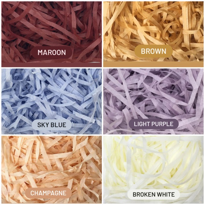 

Kertas cacah kertas serut untuk hampers kertas hancuran utk kotak kado - Pink, 1 GRAM