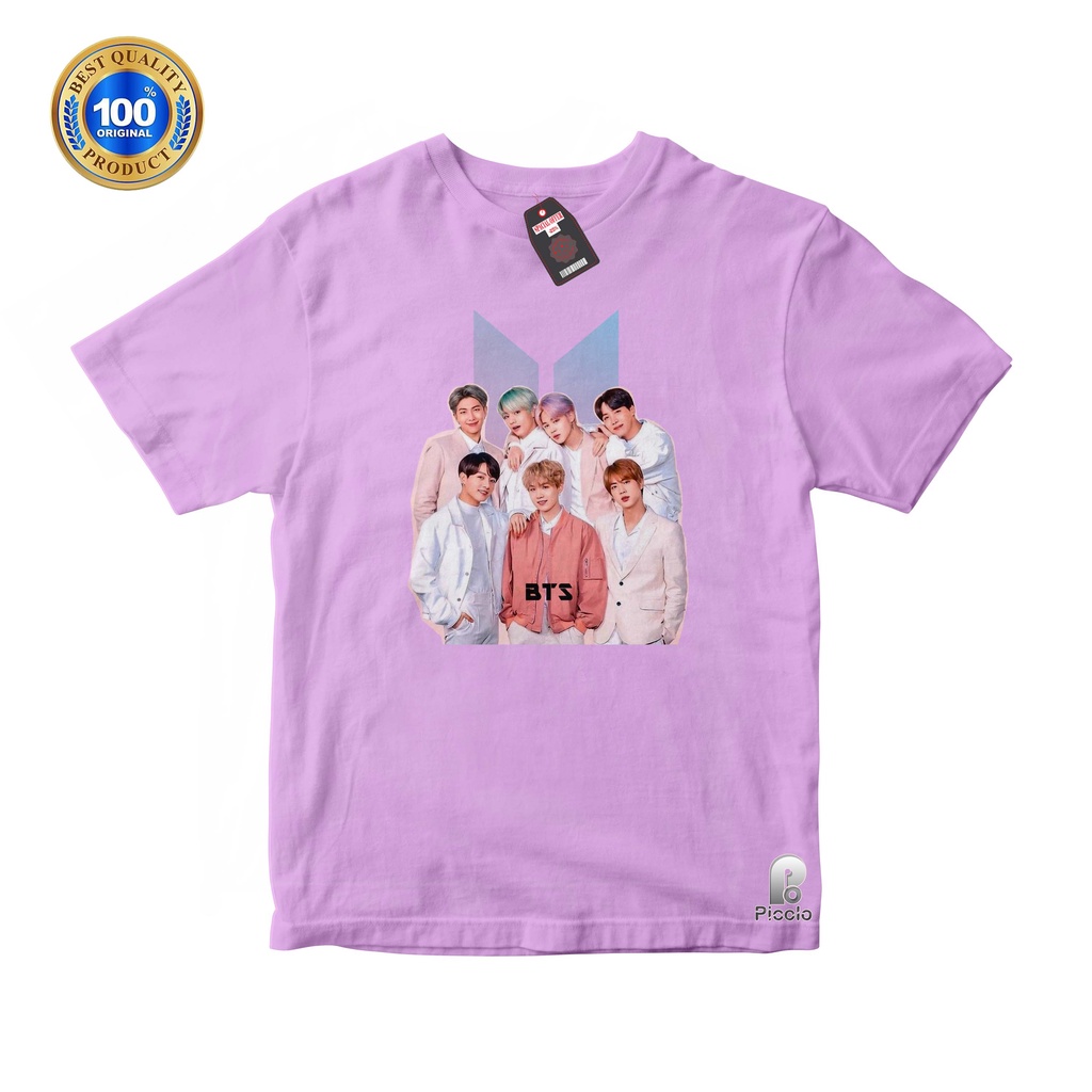 EVO - KAOS BTS  NEW SINGLE /BAHAN PREMIUM