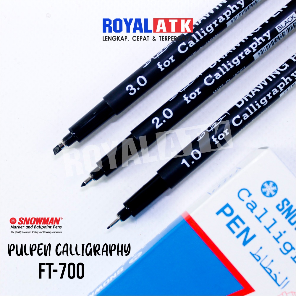 

Pulpen Kaligrafi Calligraphy Ft-700 Snowman