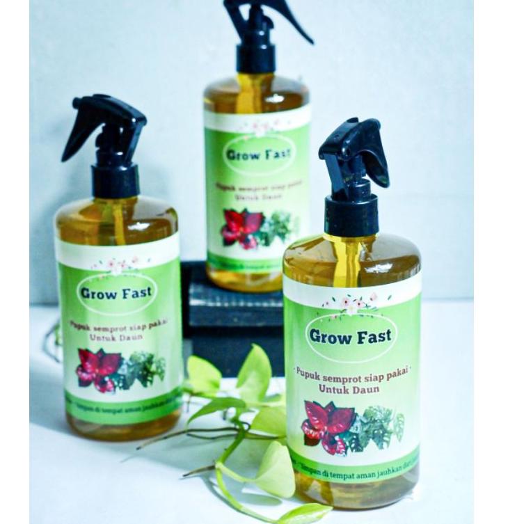 [KODE 3549] grow fast pupuk daun - aglonema - pupuk penyubur tanaman hias - pupuk aglonema terbaik - pupuk penyubur daun - grow more - pupuk cair grow fast