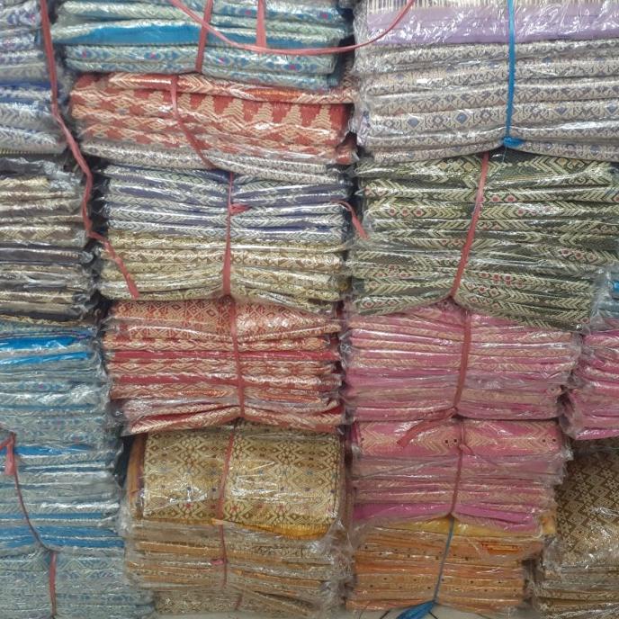 BAHAN SONGKET THAILAND kain songket thailand termurah Termurah