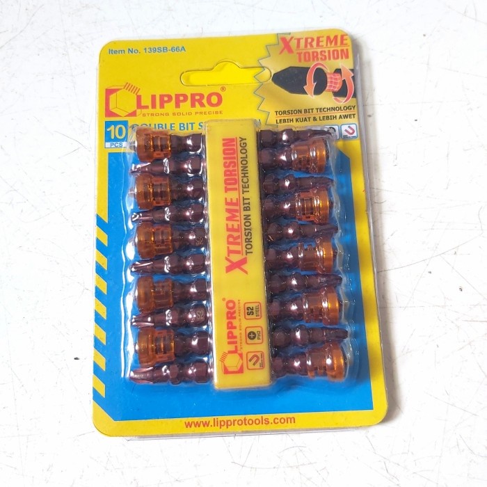 Mata Obeng Gipsum+Pengaman Lippro Ph2/Mata Obeng Angin+Pengaman Lippro