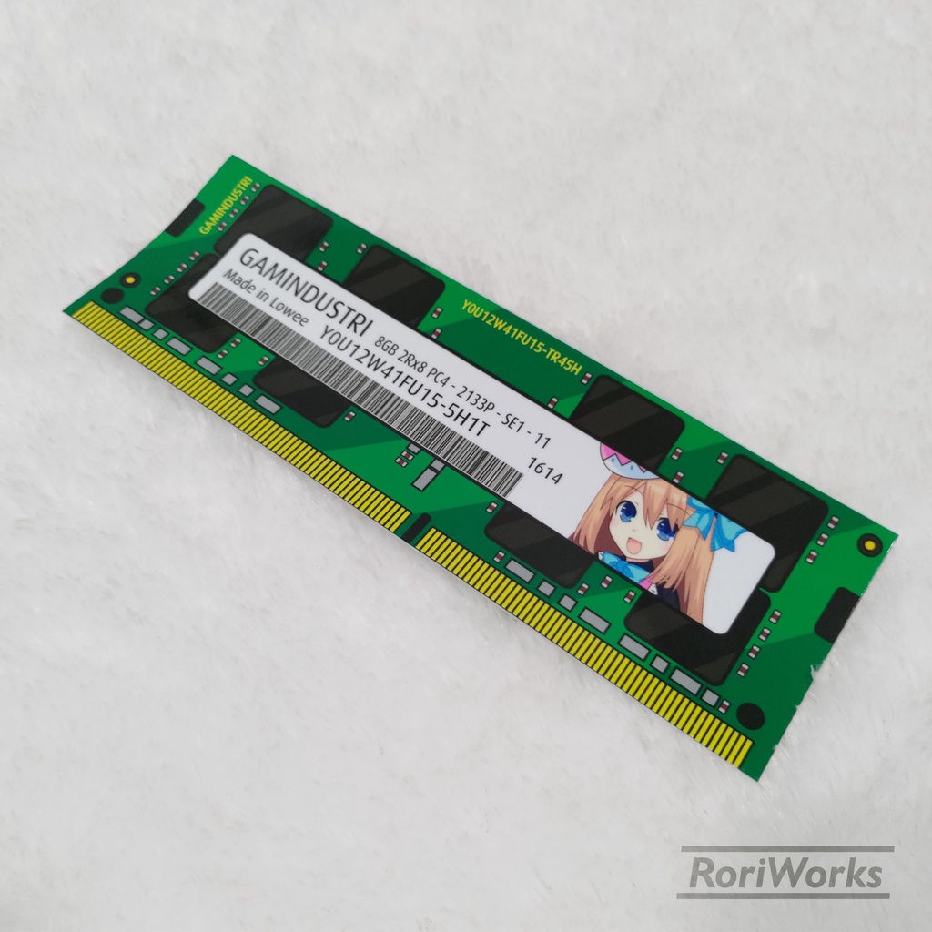 Stiker Slap - Ram DDR | Hyperdimension Neptunia