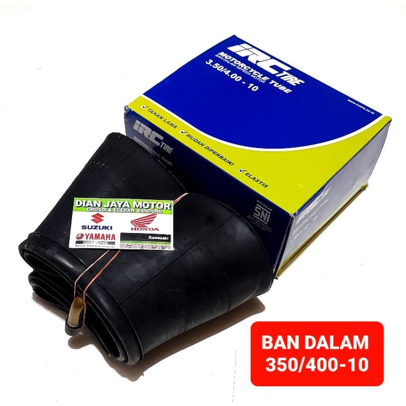 (IRC) BAN DALAM VESPA RING 10 IRC TIRE 350/400-10