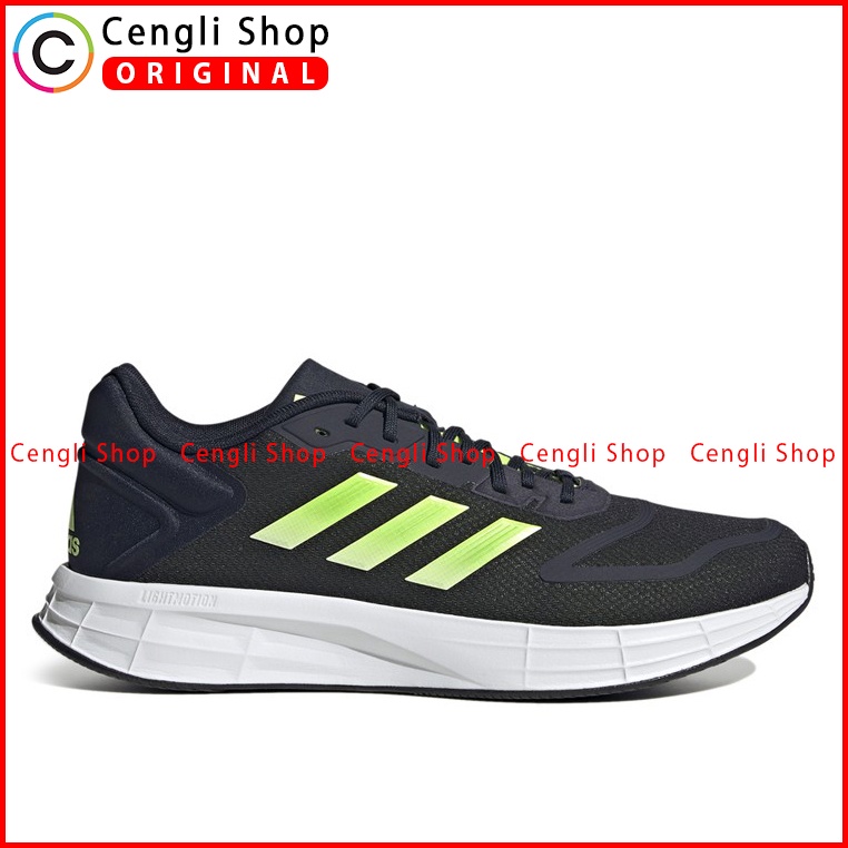 SEPATU OLAHRAGA ADIDAS PRIA ORIGINAL TRAINING SPORT DURAMO SL BIRU NAVY