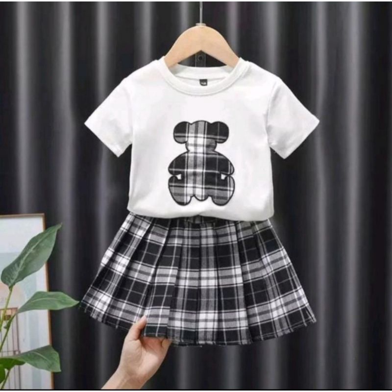 baju anak perempuan terbaru/setelan anak perempuan terlaris 1-5 tahun