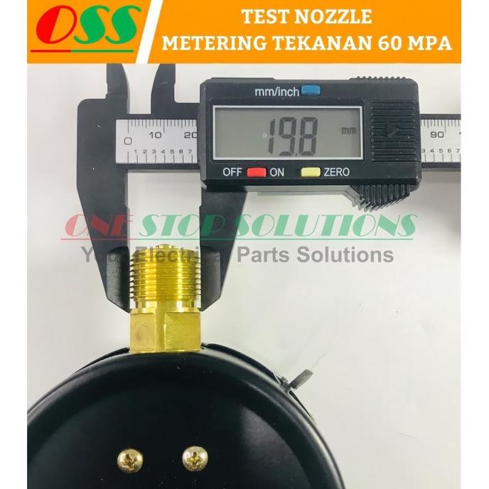 Test Nozzle Pressure Gauge Meter S60H Metering Tnan 60 Mpa 8000 Psi