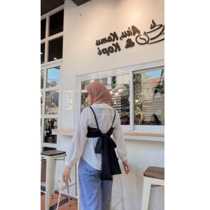 {BS.18Oc22ᴰ} BELLA VEST // TALI PITA BELAKANG //  TANGTOP/