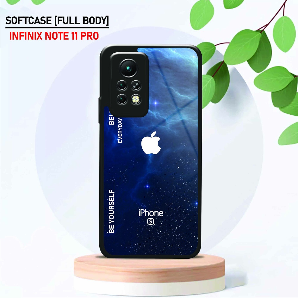 Glossy Softcase Infinix Note 11 Pro - Case Kaca Infinix Note 11 Pro - Softcase Mengkilat Infinix Not