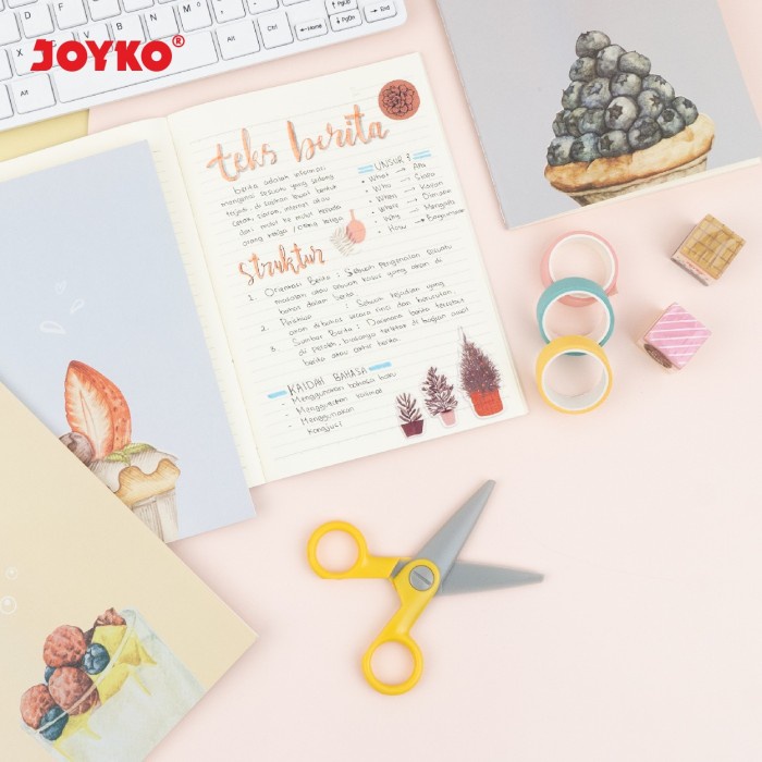 Notebook Diary Agenda Buku Catatan Bergaris Ruled Joyko NB-712 A5