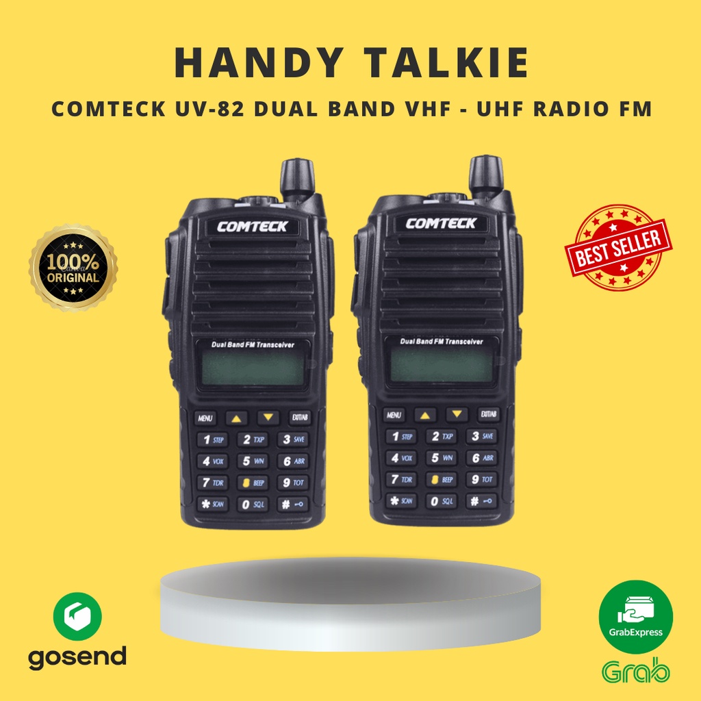 Paket 2 Unit HT Comteck UV-82 Termurah