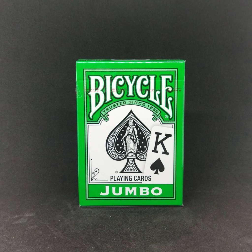 Bicycle Nertz Green Playing Card - Kartu Remi