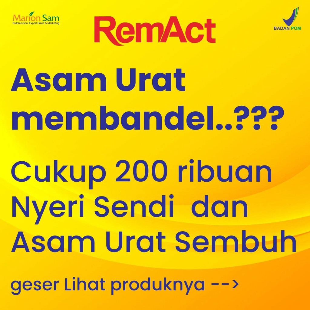 REMACT (ISI 30 KAPSUL) Agen Resmi PT. Marion Sam
