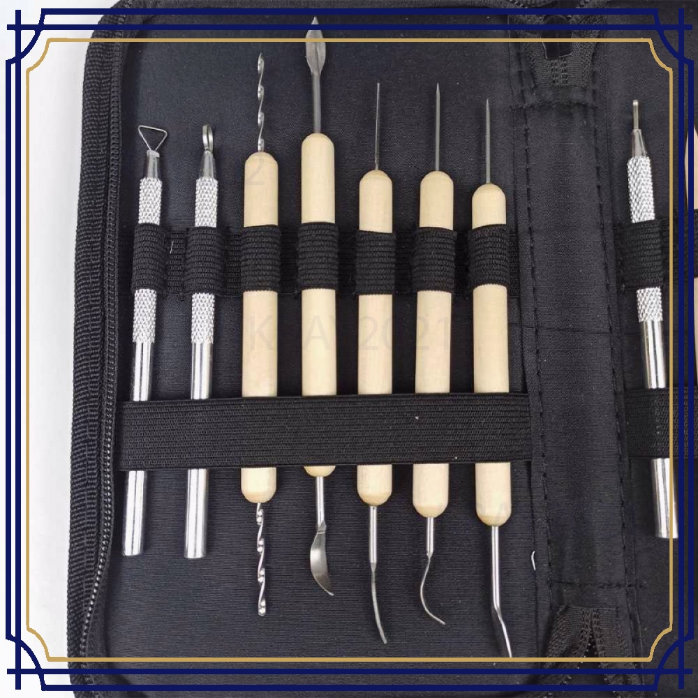 Set Pisau Ukir Seni 14 in 1 Crafting Art Knife -AT835