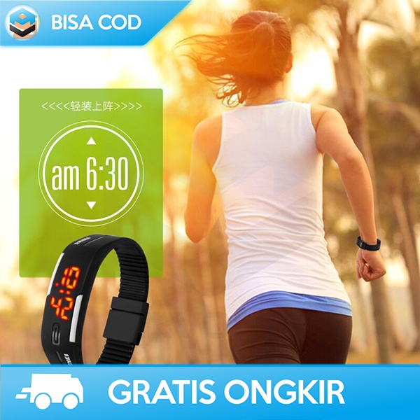 JAM GELANG LED COWOK ANTI AIR ORIGINAL SKMEI 1099A MURAH BERGARANSI