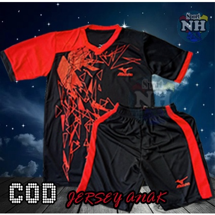 Jersey Bols Futsal Anak Laki Laki Perempuan Umur 6-13 Tahun Terbaru