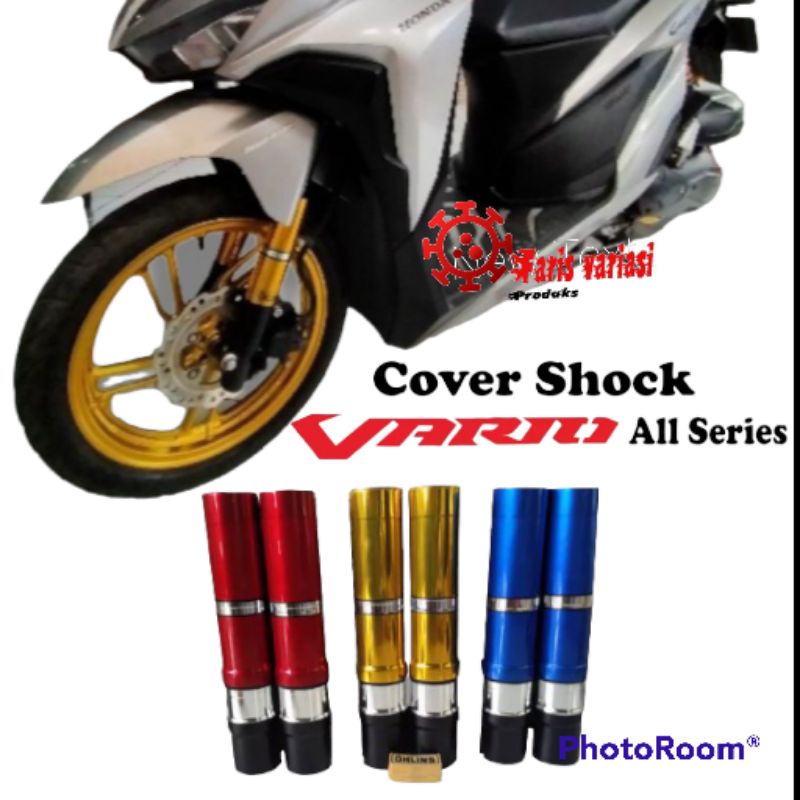 variasi cover shock sok depan vario 150