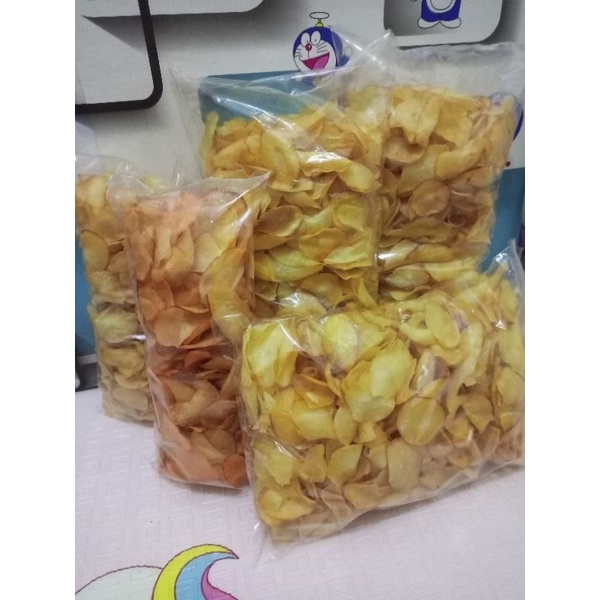 

Keripik singkong Qtela Kawe 500 gram