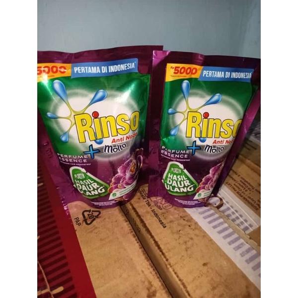 rinso 210ml dpt 2 pcs warna mix