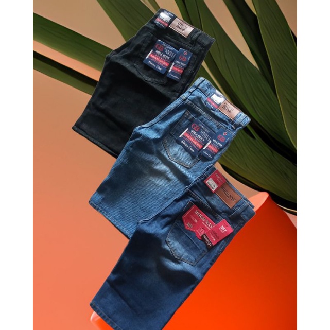 celana jeans pendek ponggol denim