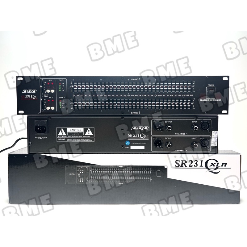 Equalizer DOD SR231/SR 231 31 CHANNEL