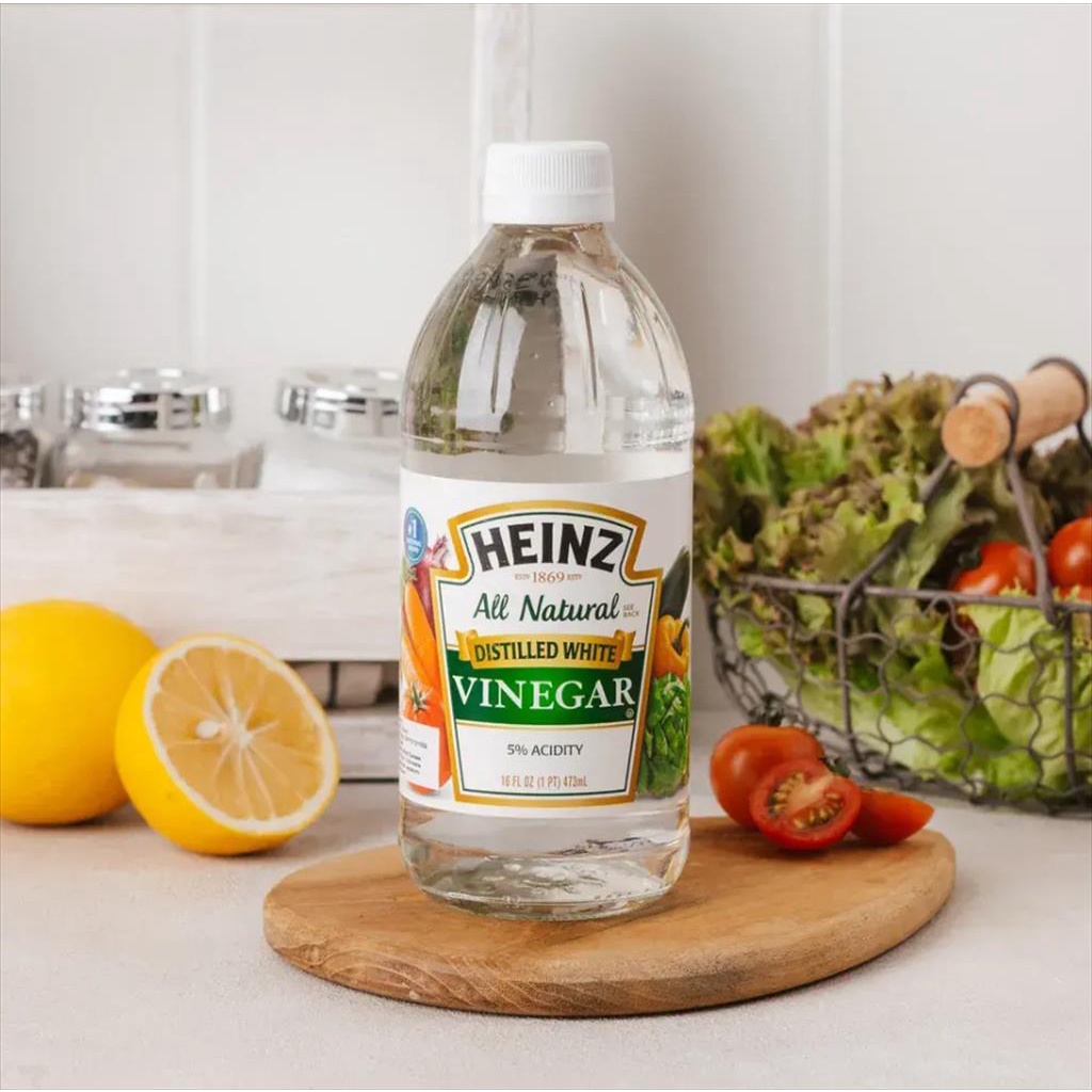 Cuka Putih / Distilled White Vinegar Heinz 473 ML