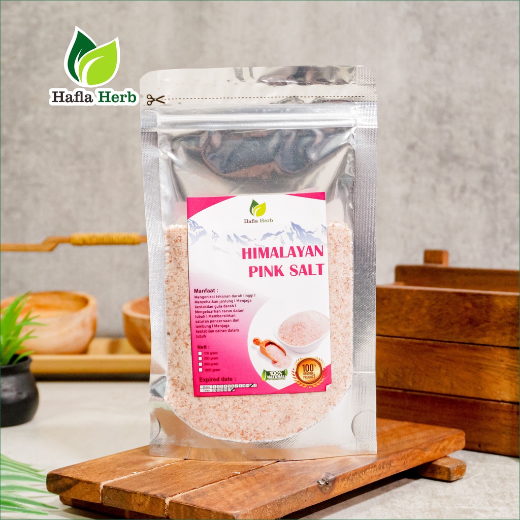 

Garam Himalaya Original 250 gram Asli Organik Garem Himalayan Salt Himsalt Organic MPASI