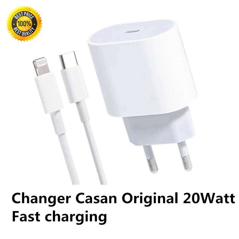 Changer Casan 20watt Fast charging Original