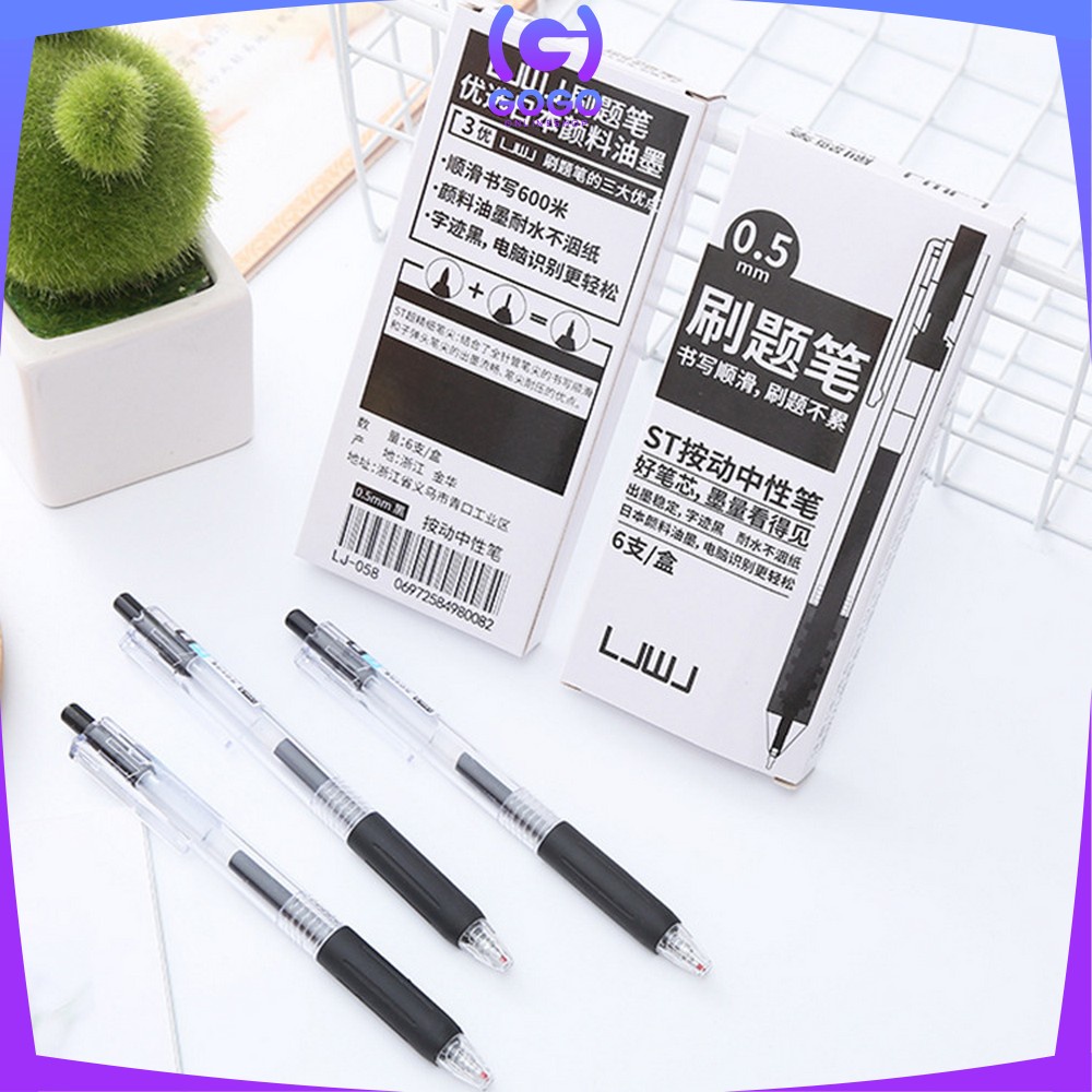 

GOGO-A36 Pulpen Mekanik 0.5mm Gel Pen Pena Polos Mechanical Stationary Stationery Alat Tulis Sekolah Kantor